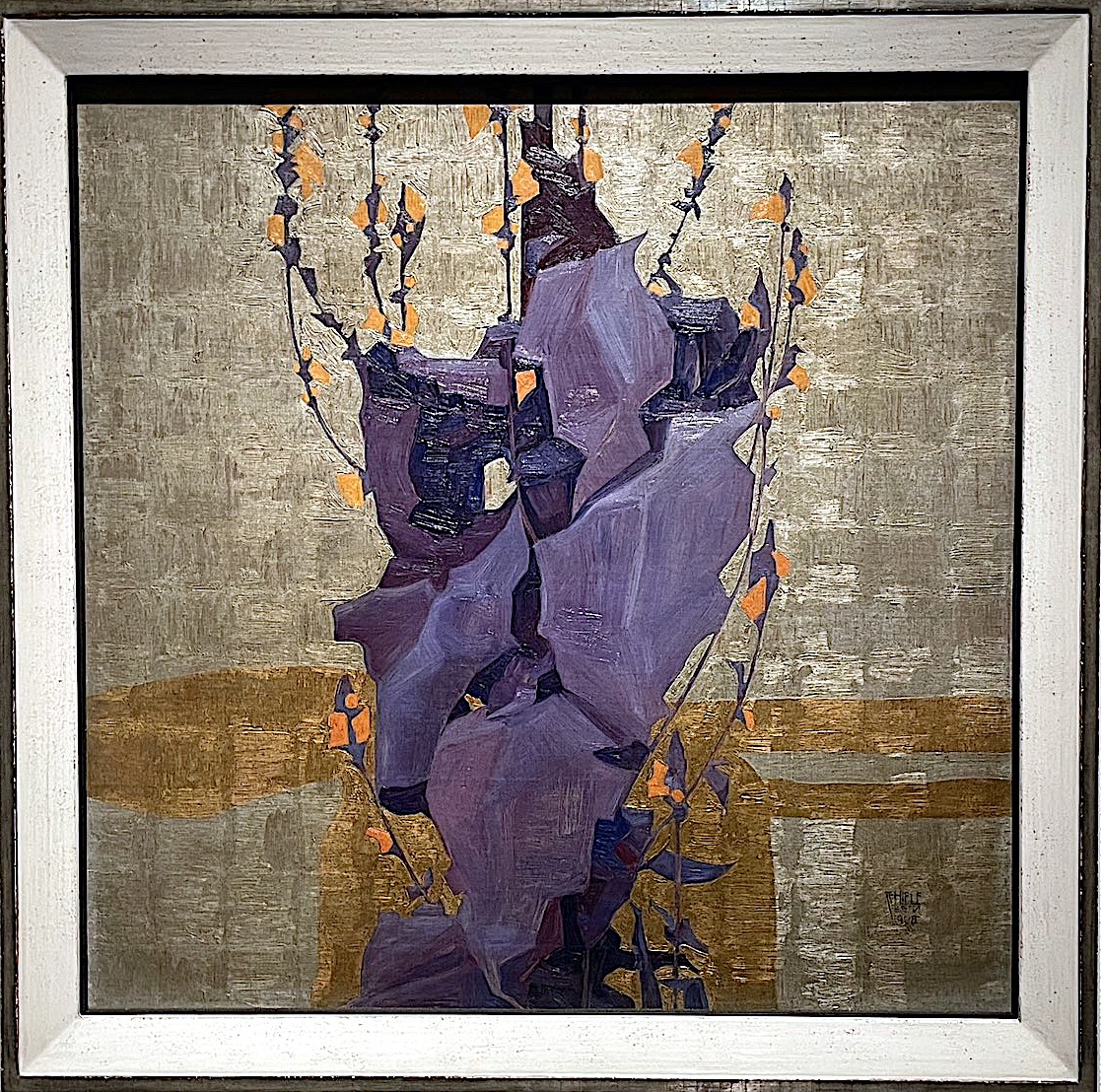 Egon-Schiele-Stylised-Flowers-
